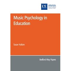 Music Psychology in Education (Bedford Way Papers)