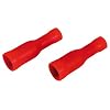 Rundsteckh�lsen rot, 20 St�ck