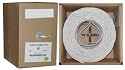 14/2 (14AWG 2C) 105 Strand/0.16mm Speaker Cable CL3 Rated, White, 500 ft, Pullbox