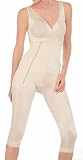 Annette After Surgery Sleeveless Full Body Girdle - Below the Knee Style 17392