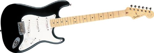 Fender Custom Shop Artist Series Eric Clapton Stratocaster Electric Guitar, Black Maple Fretboard