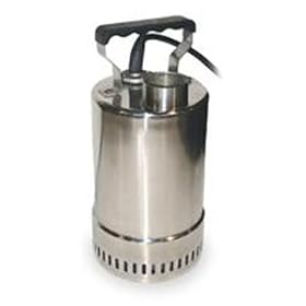 Barnes Pump QDX25-SS Submersible Sump Pump