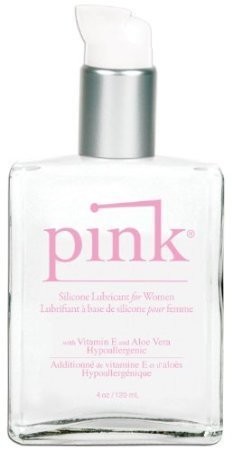 Pink Silicone Lubricant for Women - 4 oz