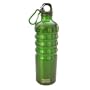 Lustre .8L (26 oz) Aluminum Sport Bottle with Screw Top & Caribiner Clip--Green