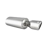 DC Sport EX-5014 Stainless Steel Oval Muffler and Exhaust Tip by DC Sports
