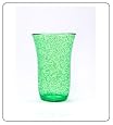 Clear Plastic Glasses for Iced Tea Glasses, Water Glasses: Plastic Tea Glass - Green