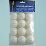 Practice Golf Ball - Hollow, 1dz per bag