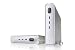 Icy Dock Ic-kick Fw400u Pearl White (id-mb664uea1s) Usb 2.0 & Firewire 400 External Enclosure With 500gb Hitachi Sata Ii Hard Drive