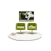 Lundby - L609028 - Maison de Poup�e - TV + Fauteuils - Stockholm