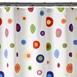 Alex Moody Monsters Dot Shower Curtain
