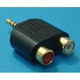 ミニステレオ(オス)-RCA(メス)×2（ステレオ）ミニステレオ(オス)-RCA(メス)×2(ステレオ） ST-35RCA-2J
