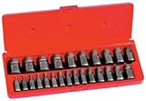 Irwin Industrial Tool 53227 Hex Head Multi-Spline Extractor Set, 25-Piece