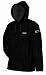 DAM MAD HOODED FLEECE PULLOVER schwarz Gr.L