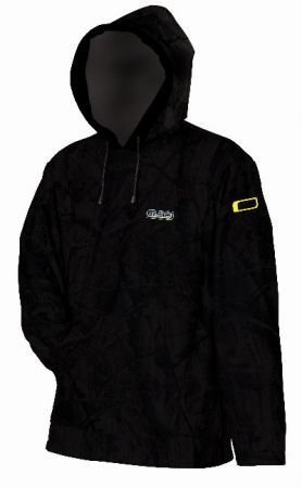 DAM MAD HOODED FLEECE PULLOVER schwarz Gr.L