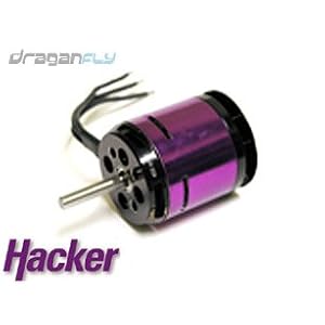 Hacker A50-12S Brushless Outrunner RC Motor, 395g, 1250W, 492 RPM Volt by Hacker Brushless USA, Inc.