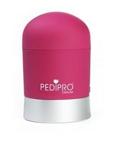 JML PEDI PRO DELUXE PORTABLE ELECTRONIC PEDUICURE FEET TREATMENT BEAUTY PINK