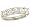 5 Stone prong Set Cushion Cut Diamond Band 1.88cttw