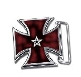 Alchemy Gothic - Pentacle Forme -Gothic Belt Buckle