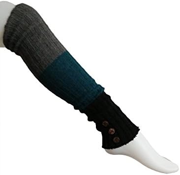 Women's Winter Knit Crochet Leg Warmers Legging