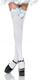 31eDMqxW3cL. SL160  Plus Size Sexy Cute Nylon Over The Knee With Bow Black by Leg avenue