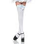 Leg Avenue 12298 Red Thigh High Stockings with Bow