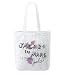 Marc By Marc Jacobs Cotton Jacobs Tote Bag White White Lilac