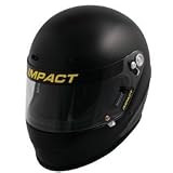 IMPACT RACING 14599512 Helmet Wizard Large Flat Black SA2010