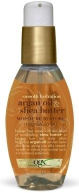 (OGX) Organix Argan Oil &amp; Shea Butter Moist Restore Oil 4oz (2 Pack)