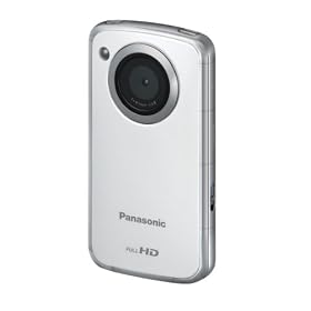 Panasonic HM-TA2 Mobile Camcorder with 3 inch Touch Screen LCD, 4x Digital Zoom, 1920 x 1080/30p HD, White