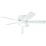 52 Kichler Windham Powder Coat White In/Outdoor Ceiling Fan