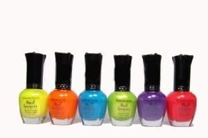 Kleancolor - 6 Awesome Nail Lacquers - Set 7 by mad4cosmetics