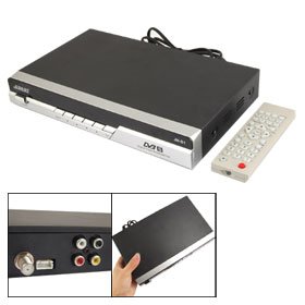 Home DVB-S Digital Satellite Receiver w Remote Control
