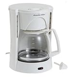 Kitchen & Housewares : HAMILTON BEACH BRANDS INC 48521 12C WHT Coffeemaker