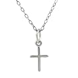Sterling Silver Childrens Cross Necklace