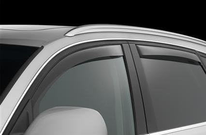 KIA SORENTO WIND DEFLECTORS SUN VISORS RAIN GUARDS EXTERIOR TRIM COVER SET 2006 2007 2008 2009