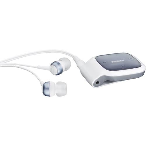 BH-214 Bluetooth Stereo Headset White with Detachable Headphones