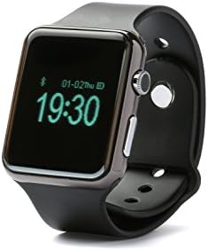 Lincass D Watch Bluetooth Smart Watch D Wrist Smartwatch Oled Screen with Sync Calls SMS Phonebook Pedometer Sleep Monitor for Samsung HTC Huawei Android Smartphones (Black)