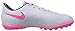 Nike Youth Mercurial Victory V Turf (WOLF GREY/BLACK/HYPER PINK)