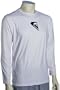Quiksilver Pinpoint LS Surf Shirt - White