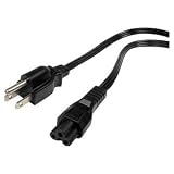 AC Wall Power Cord - 3 Prong 6 Feet