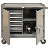 Six-Drawer Mobile Tool Cart