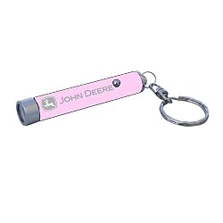 John Deere Pink Projector Key Chain