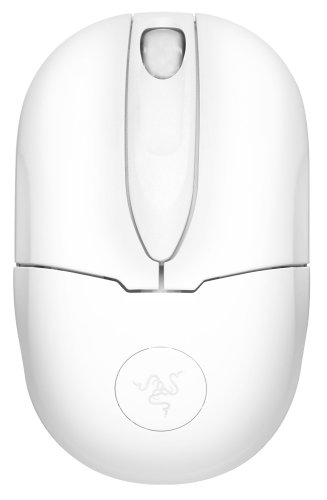 Pro Click Mobile Bluetooth Wireless Notebook Mouse for Mac/PC--Nice White