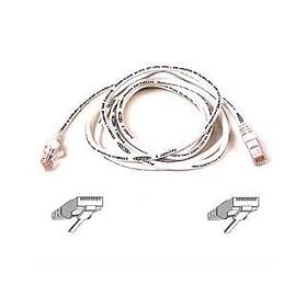 Belkin - Patch Cable - RJ-45 (m) - RJ-45 (m) - 2 ft - UTP ( Cat 5E ) - White by Belkin
