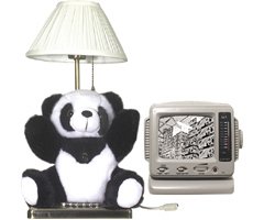 Remmington Security 2150 Teddy Bear Table Lamp Security Camera