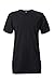 Valley Railway Mens Black Long T-Shirt Hipster Hip-hop Street T-Shirt US Sizes (S)