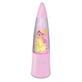 Disney Princess Glitter Lamp Evergreen