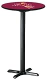 Arizona State University Sun Devils Bar Pub Table Black