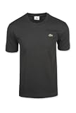 Lacoste Plain Crew T-Shirt - Black