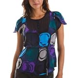 Armani Exchange Petal Sleeve Blouse
